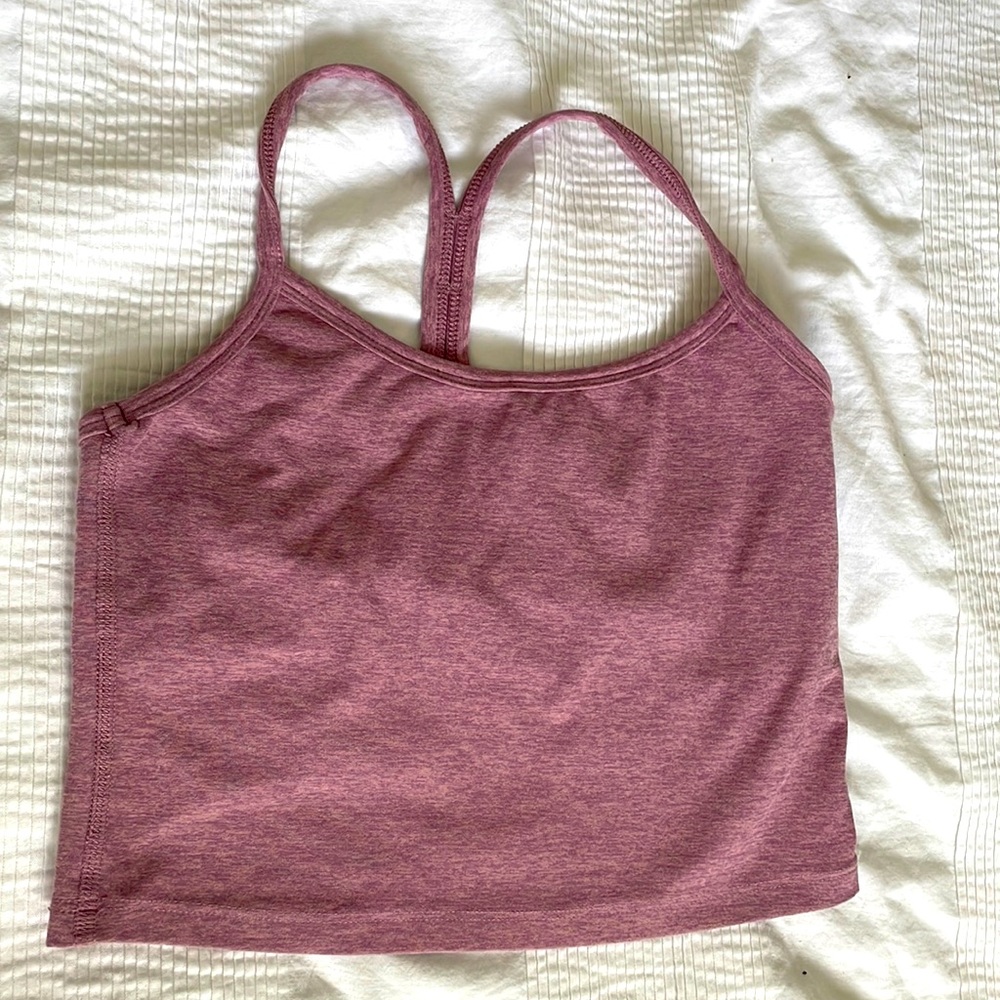 Beyond Yoga Spacedye slim racer back cropped tank